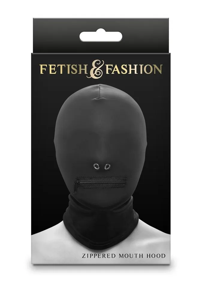 Fetish and Fashion Zippered Mouth Hood Fetish and Fashion Vibrators