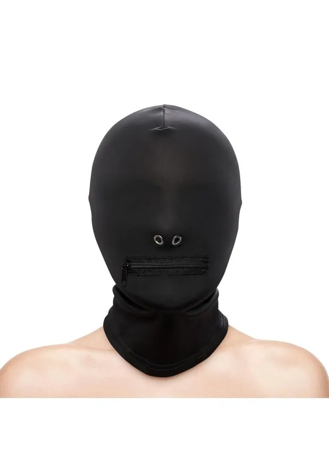 Fetish and Fashion Zippered Mouth Hood Fetish and Fashion Vibrators