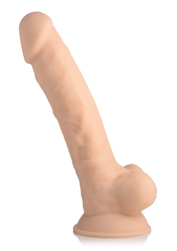FleshStixxx Female Sex Toys Fleshstixxx Silicone Rechargeable Vibrating Dong with Balls