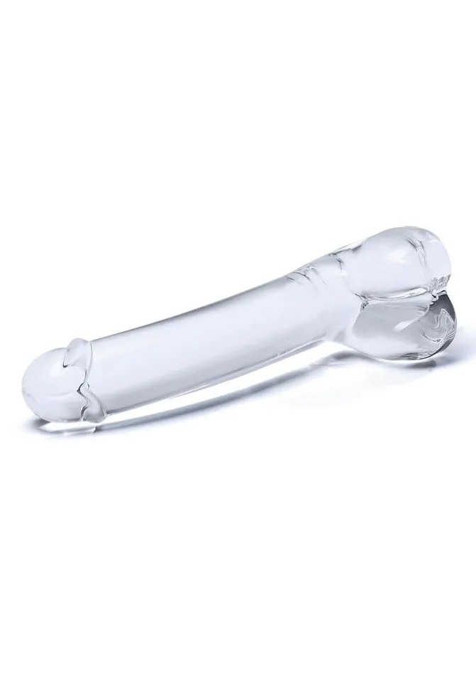 Glas Realistic Curved Glass GSpot Dildo Glas Dildos