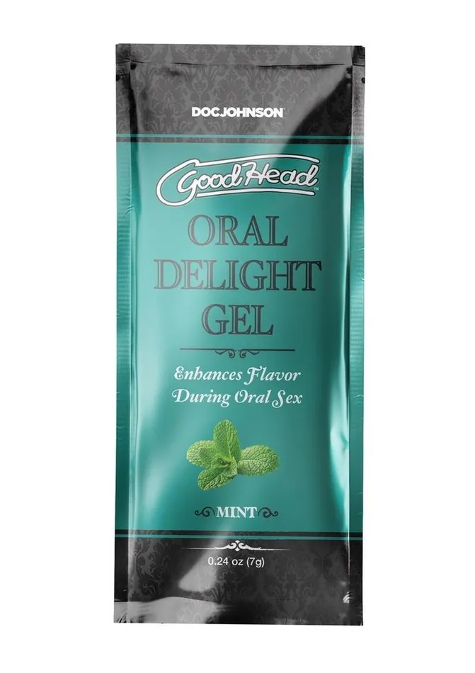 GoodHead Enhancers Goodhead Oral Delight Gel 24oz Bulk 48 Pieces Mint