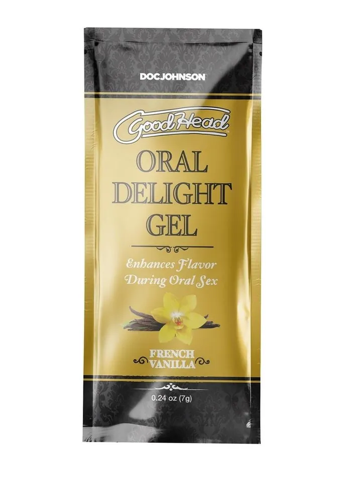 Goodhead Oral Delight Gel 24oz Bulk 48 Pieces French Vanilla GoodHead Dildos Goodhead Oral Delight Gel 24oz Bulk 48 Pieces French Vanilla GoodHead Dildos