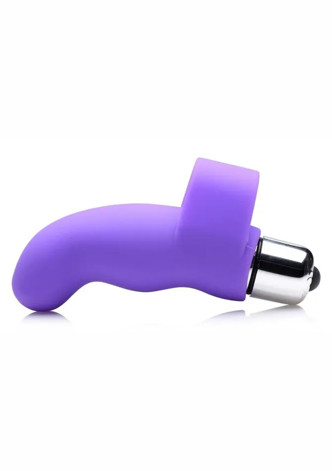 Gossip GThrill Silicone Finger Vibrator with Full Size Bullet Gossip Female Sex Toys
