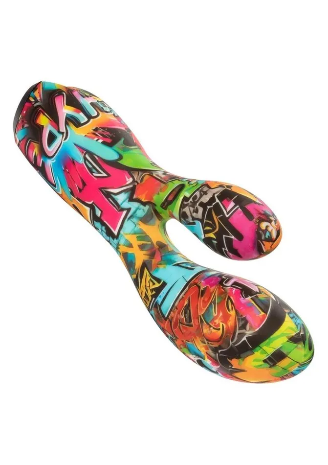 Hype Female Sex Toys Hype Dual Stim Rechargeable Silicone Rabbit Vibrator