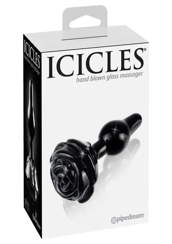 Icicles Male Sex Toys Icicles No 77 Flower Shaped Glass Anal Plug Icicles Male Sex Toys Icicles No 77 Flower Shaped Glass Anal Plug