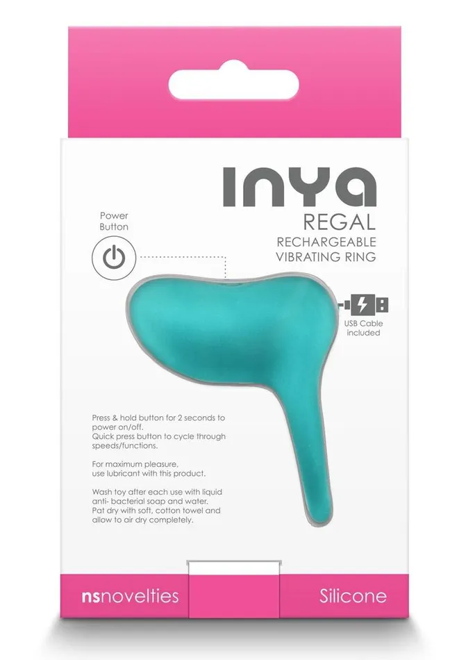 Inya Male Sex Toys Inya Regal Rechargeable Siicone Cock Ring