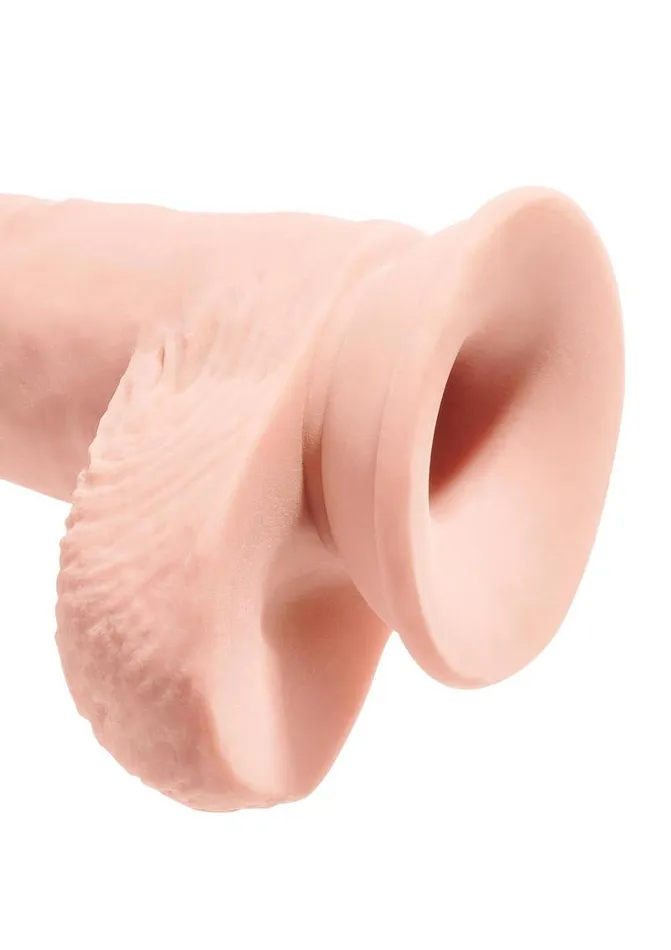 King Cock Dildos King Cock Plus Triple Density Fat Dildo with Balls