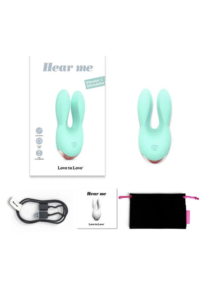 Love to Love US Female Sex Toys Hear Me Vibrator Clitoral Stimulator