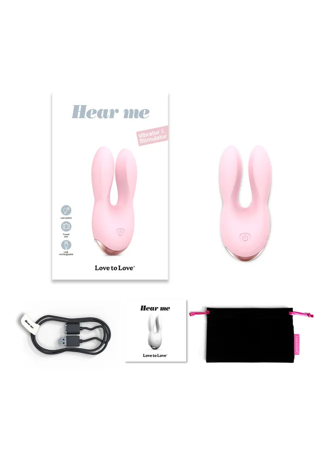 Love to Love US Female Sex Toys Hear Me Vibrator Clitoral Stimulator