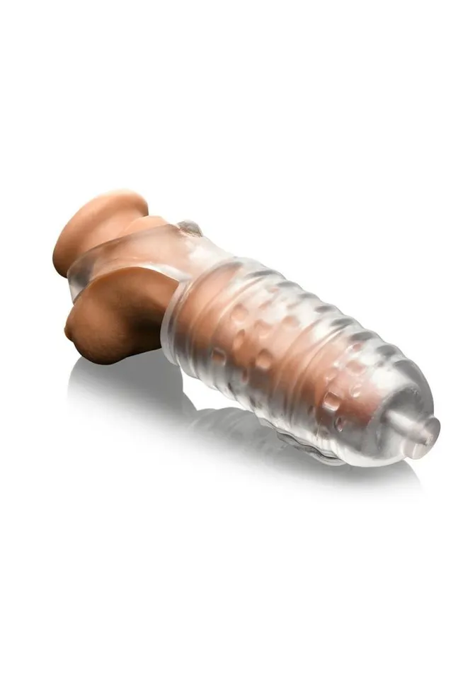 Lovebotz Milker Tpe Masturbator with Ball Strap Lovebotz Male Sex Toys