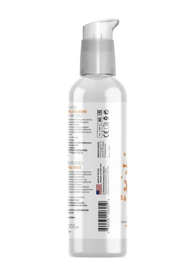 Lubricants Swiss Navy Swiss Navy 4 In 1 Flavored Lubricant 4oz Salted Caramel Delight Lubricants Swiss Navy Swiss Navy 4 In 1 Flavored Lubricant 4oz Salted Caramel Delight