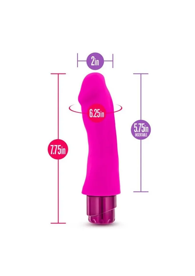 Luxe Female Sex Toys Luxe Marco Vibrating Silicone Dildo