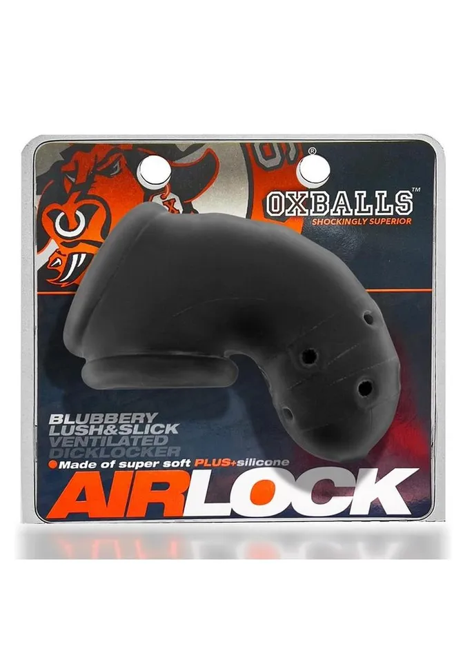Male Sex Toys Airlock AirLite Vented Silicone Chastity Oxballs