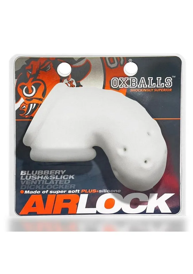 Male Sex Toys Airlock AirLite Vented Silicone Chastity Oxballs