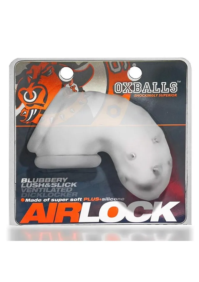 Male Sex Toys Airlock AirLite Vented Silicone Chastity Oxballs
