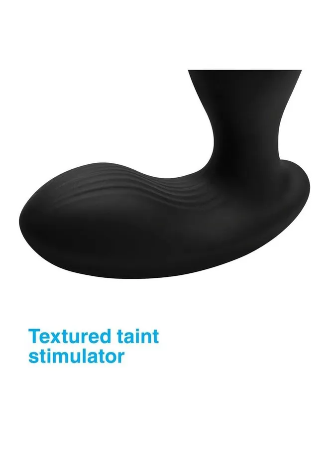 Male Sex Toys ALPHAPRO AlphaPro PStroke Silicone Prostate Stimulator with Stroking Shaft