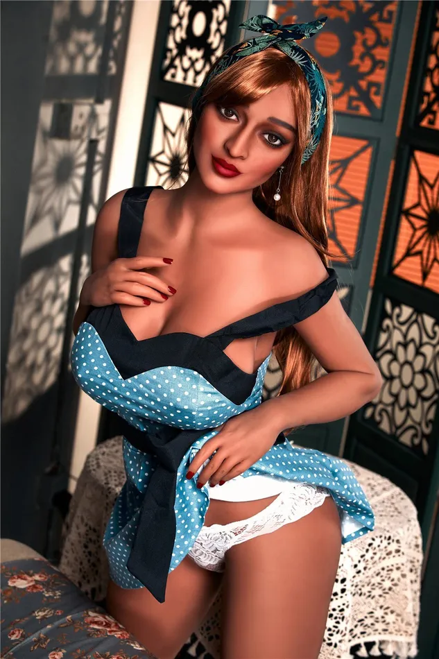 Male Sex Toys Irontech Doll 161cm5ft3 FCup Busty Mature Big Boobs Sex Doll with 83 Head Bessie