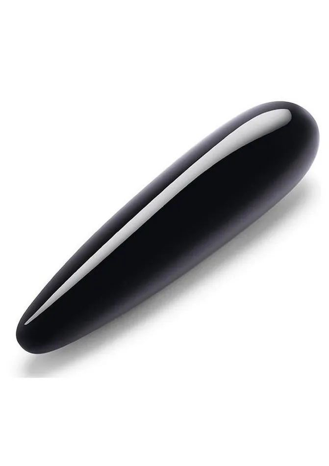 Male Sex Toys Le Wand Le Wand Crystal Wand Probe with Silicone Ring Black Obsidian Male Sex Toys Le Wand Le Wand Crystal Wand Probe with Silicone Ring Black Obsidian