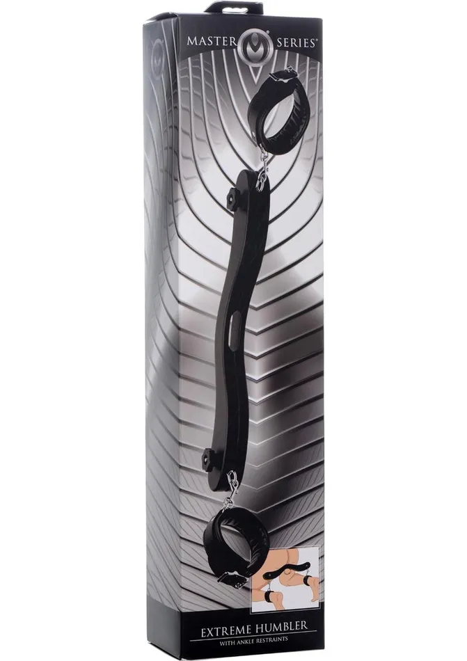 Male Sex Toys Master Series Extreme Humbler with Ankle Restraints Master Series