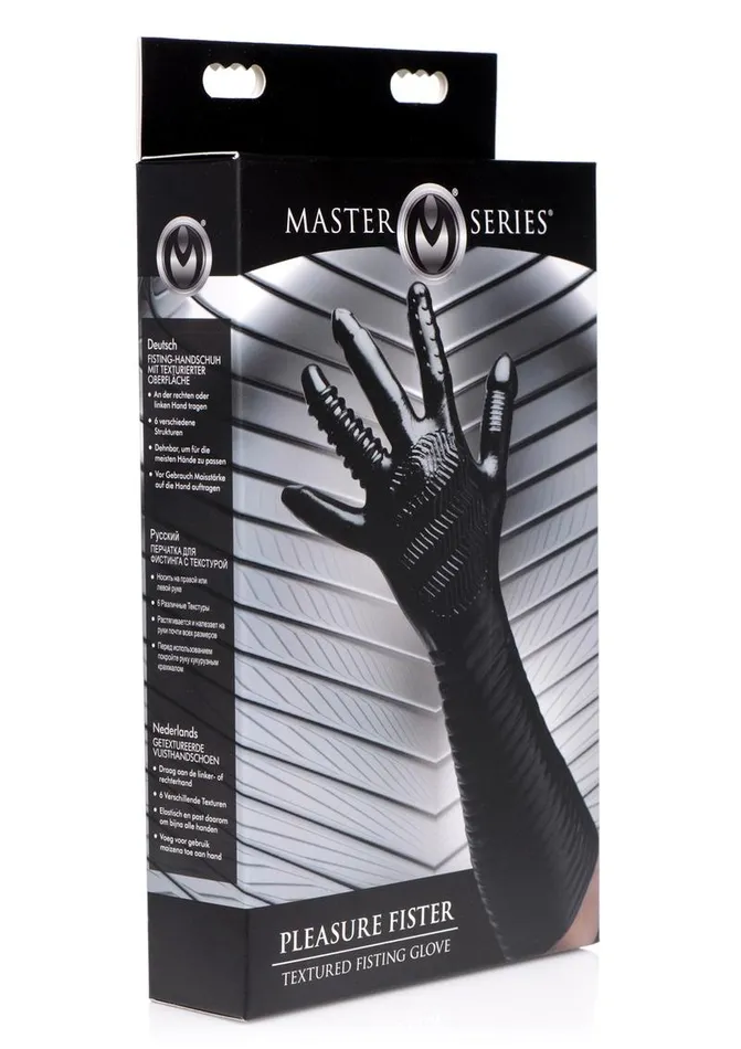Male Sex Toys Master Series Master Series Pleasure Fister Textured Glove