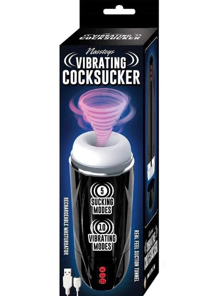 Male Sex Toys Nasstoys Vibrating Cocksucker Rechargeable Masturbator