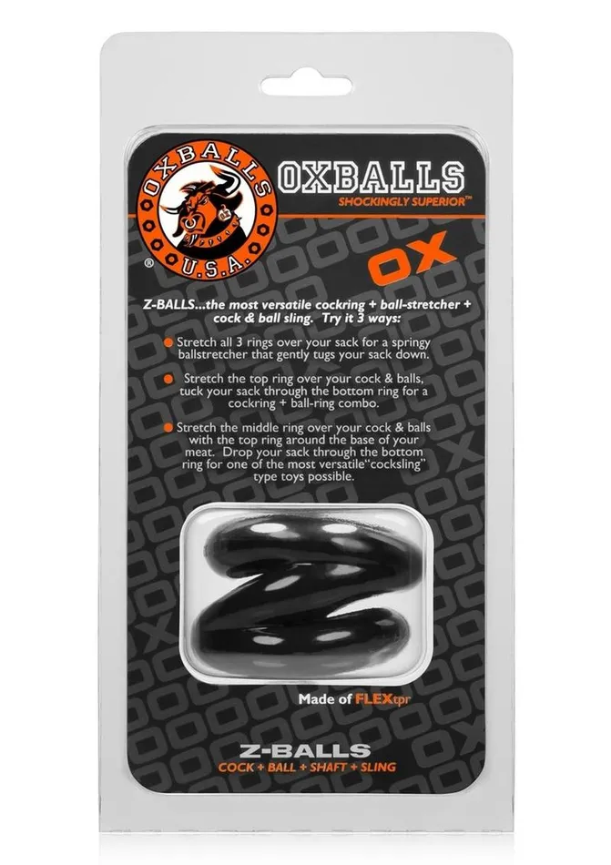 Male Sex Toys Oxballs Oxballs Atomic Jock ZBalls Cock Ring and Ball Stretcher Male Sex Toys Oxballs Oxballs Atomic Jock ZBalls Cock Ring and Ball Stretcher