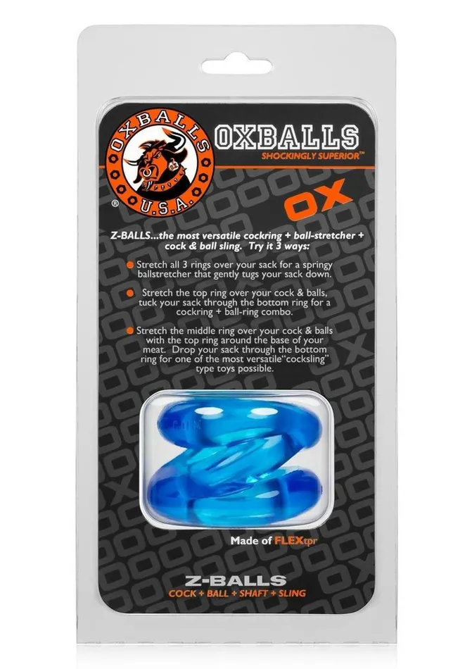 Male Sex Toys Oxballs Oxballs Atomic Jock ZBalls Cock Ring and Ball Stretcher Male Sex Toys Oxballs Oxballs Atomic Jock ZBalls Cock Ring and Ball Stretcher