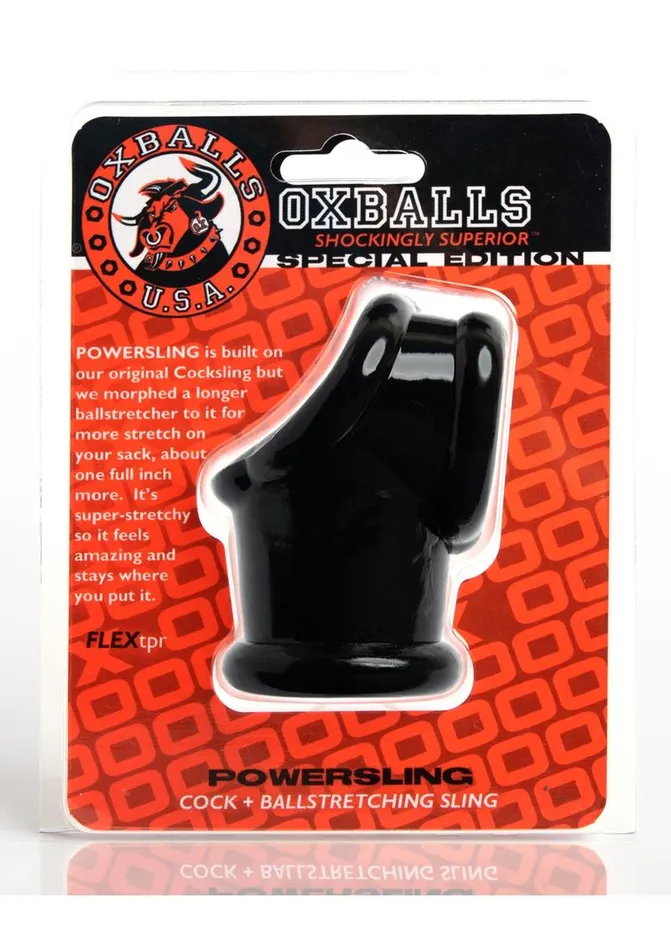Male Sex Toys Oxballs Oxballs Powersling Cock and Ball Stretching Sling