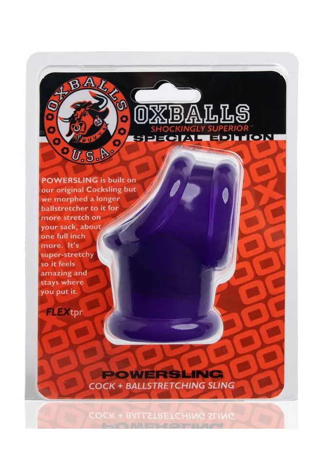 Male Sex Toys Oxballs Oxballs Powersling Cock and Ball Stretching Sling
