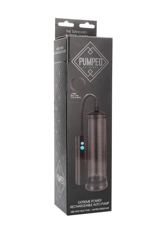 Male Sex Toys Pumped Pumped Extreme Power Rechargeable Auto Pump