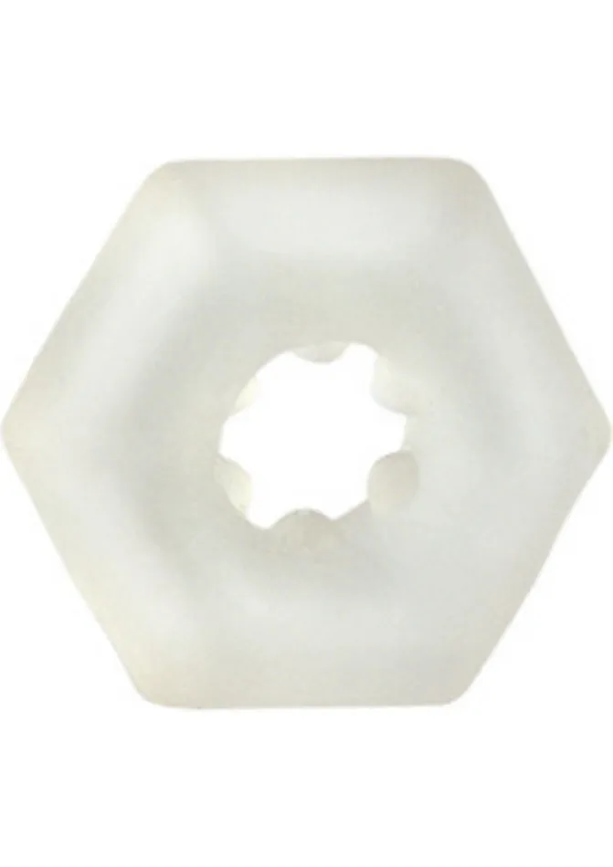 Male Sex Toys Rings Sexagon Enhancer Cock Ring