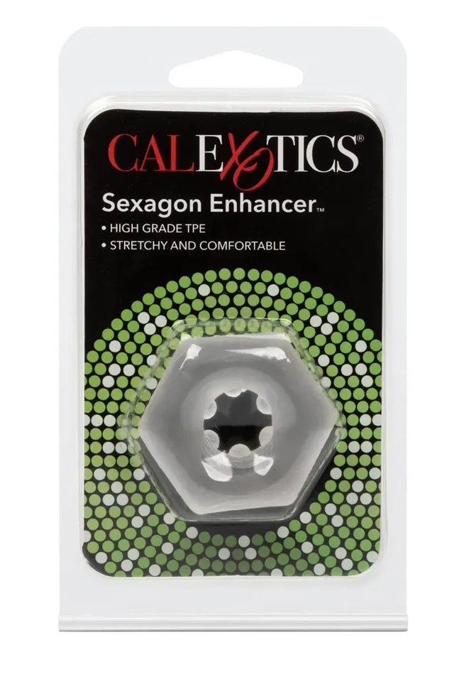Male Sex Toys Rings Sexagon Enhancer Cock Ring