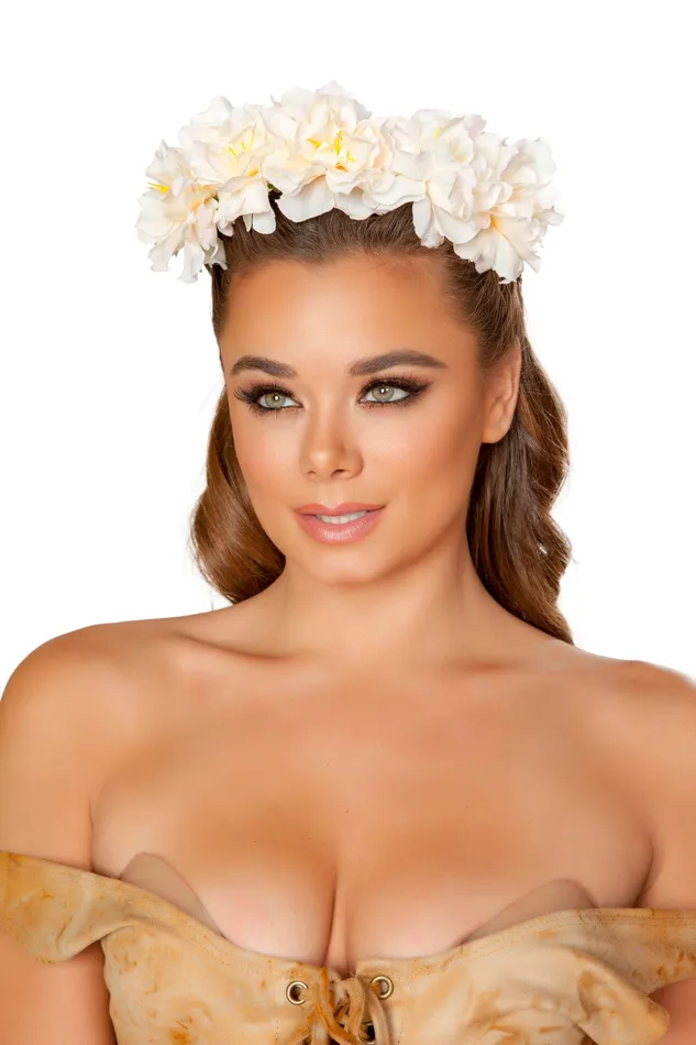 Male Sex Toys Roma Costume 3630 Large Floral Headband