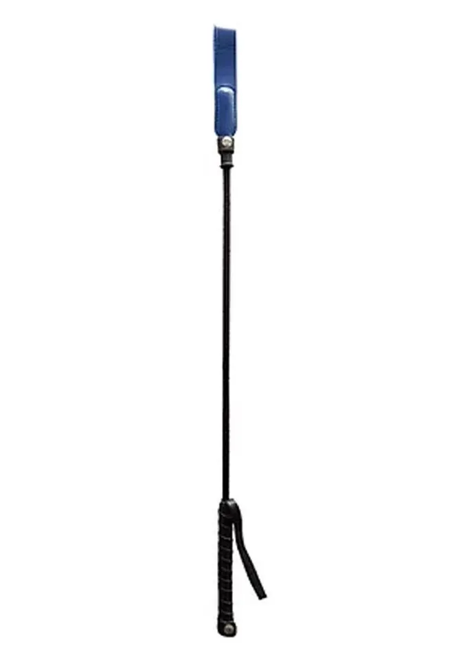 Male Sex Toys Rouge Rouge Leather Riding Crop with Slim Tip