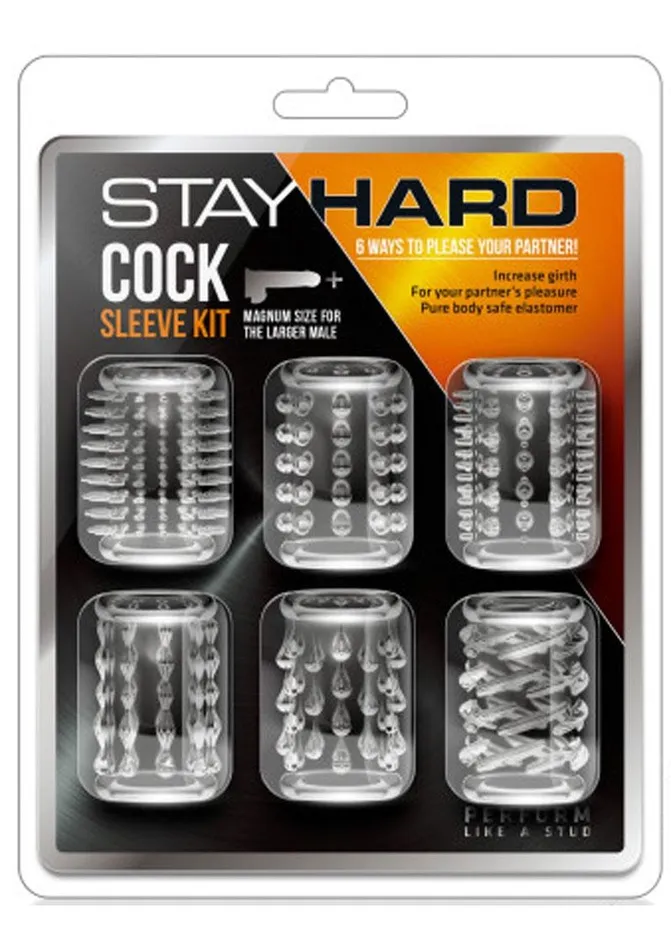 Male Sex Toys Stay Hard Stay Hard Cock Sleeve Kit Male Sex Toys Stay Hard Stay Hard Cock Sleeve Kit