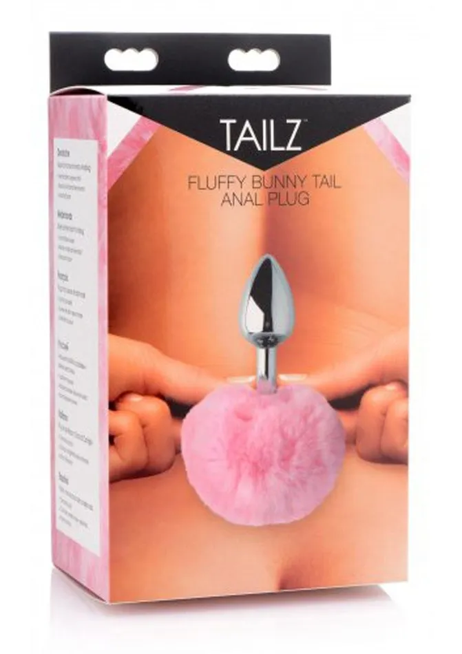 Male Sex Toys TAILZ Tailz Fluffy Bunny Tail Anal Plug
