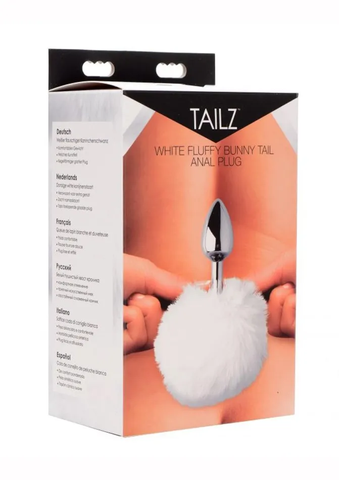 Male Sex Toys TAILZ Tailz Fluffy Bunny Tail Anal Plug
