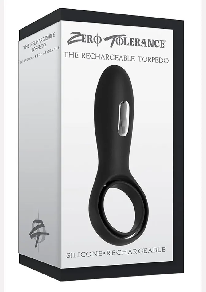 Male Sex Toys Zero Tolerance Zero Tolerance The Rechargeable Silicone Torpedo Vibrating Cock Ring Male Sex Toys Zero Tolerance Zero Tolerance The Rechargeable Silicone Torpedo Vibrating Cock Ring