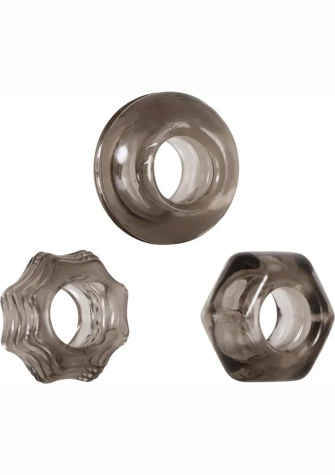 Male Sex Toys Zero Tolerance Zero Tolerance Triple Thick Cock Ring Kit