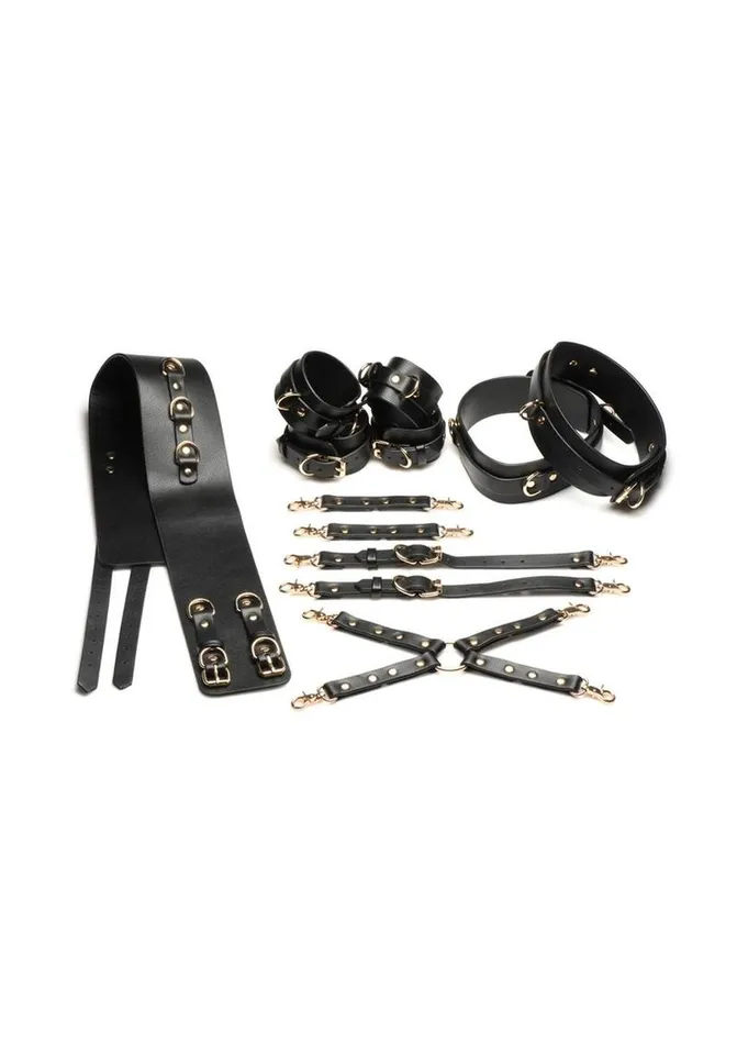 Master Series Female Sex Toys Master Series Tied Temptress Thigh Harness with Hog Tie Connector Master Series Female Sex Toys Master Series Tied Temptress Thigh Harness with Hog Tie Connector