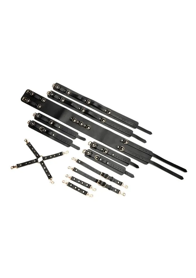 Master Series Female Sex Toys Master Series Tied Temptress Thigh Harness with Hog Tie Connector