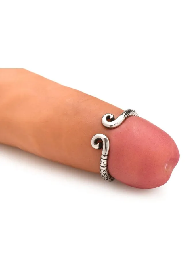 Master Series Master Series Kingpin Stainless Steel Glans Ring Male Sex Toys Master Series Master Series Kingpin Stainless Steel Glans Ring Male Sex Toys