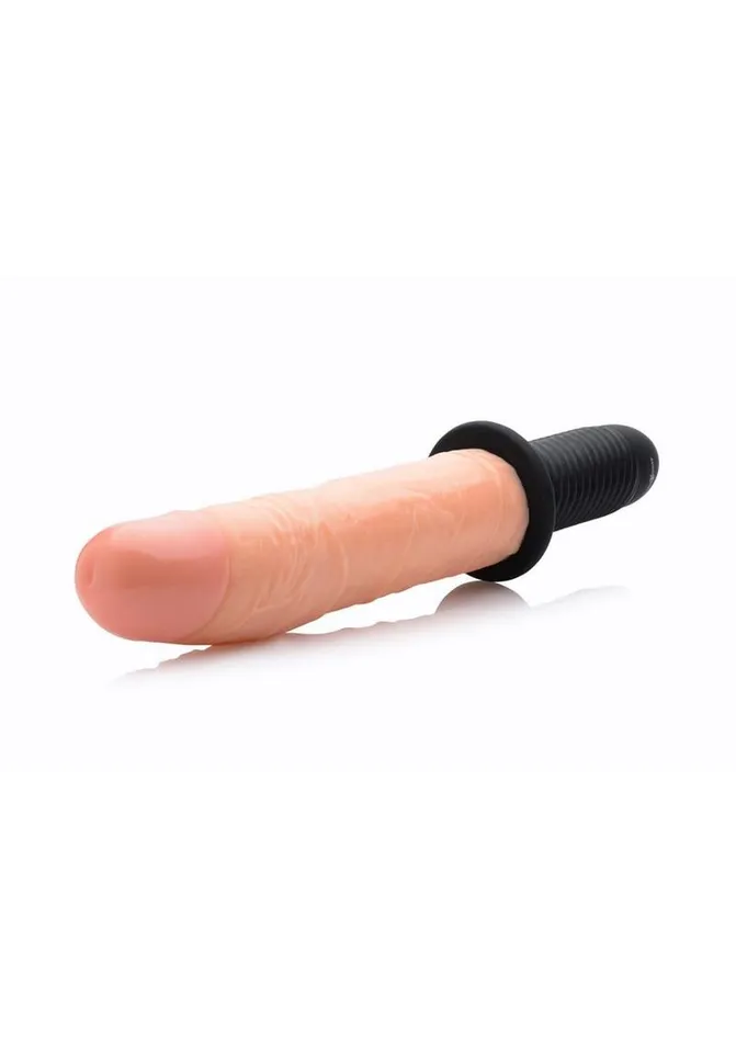 Master Series Onslaught XL Vibrating 9in Dildo Thruster Master Series Female Sex Toys
