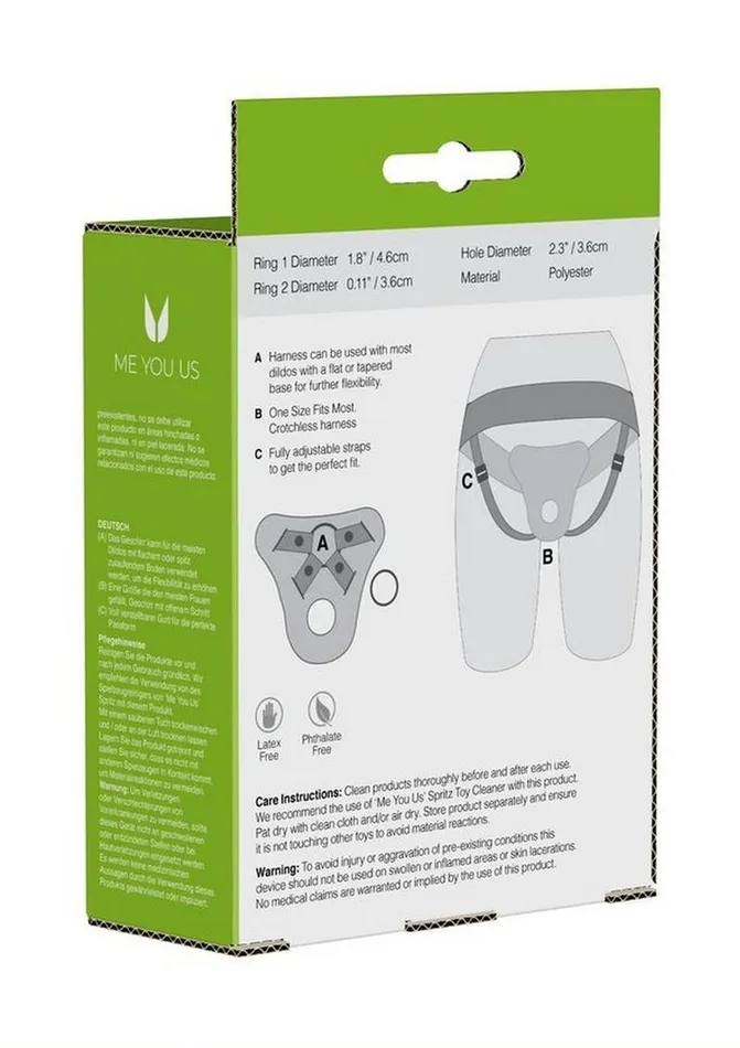 ME YOU US Adjustable Harness Me You Us Female Sex Toys