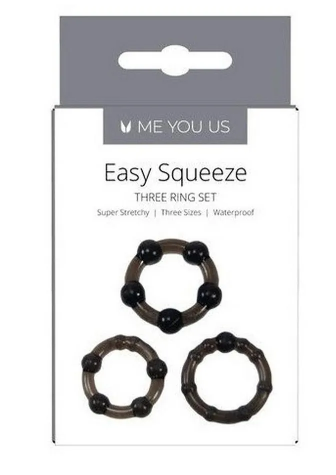 Me You Us Male Sex Toys ME YOU US Easy Squeeze Cock Ring