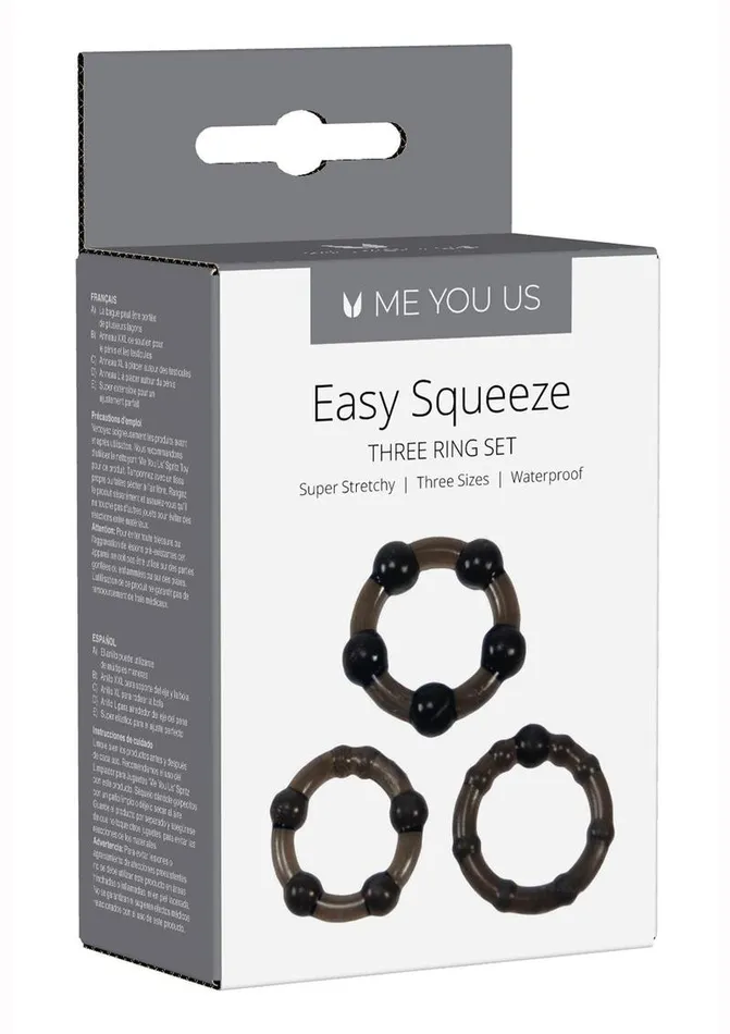 Me You Us Male Sex Toys ME YOU US Easy Squeeze Cock Ring