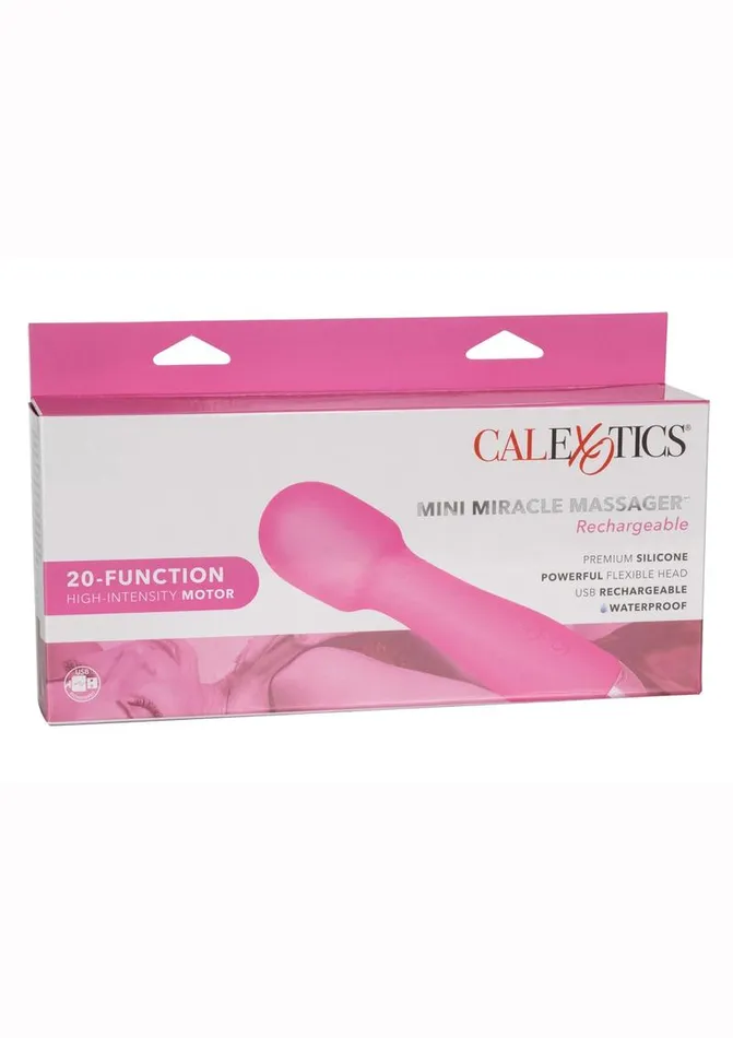 Miracle Massager Female Sex Toys Mini Miracle Silicone Rechargeable Wand Massager