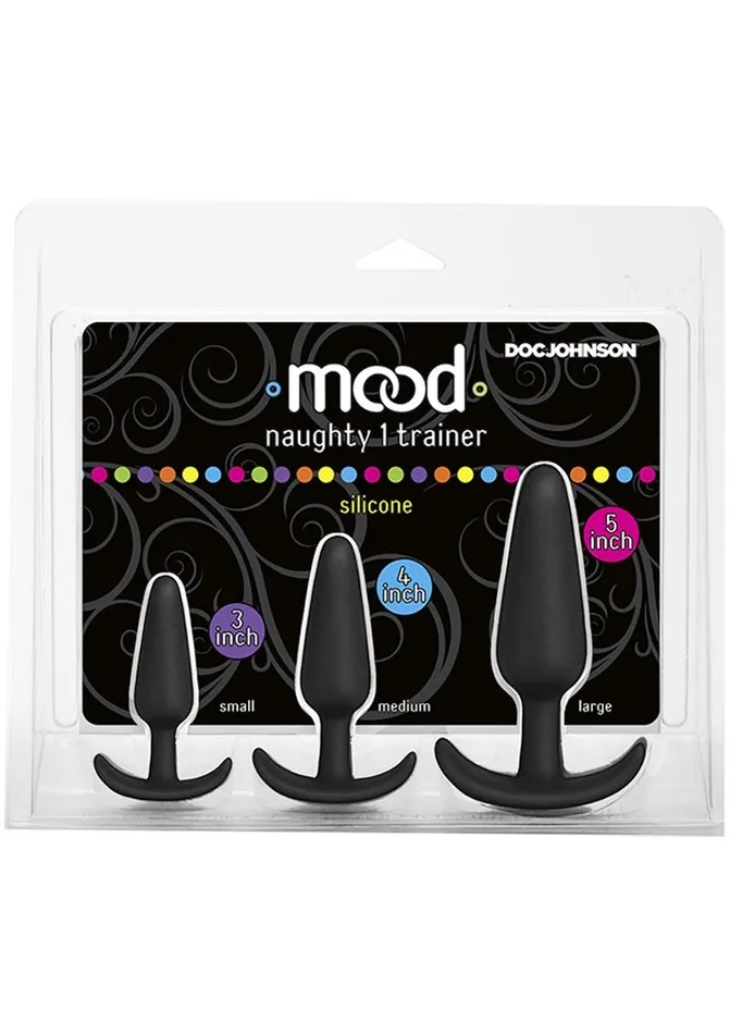 Mood Male Sex Toys Mood Naughty 1 Trainer Silicone Anal Plug