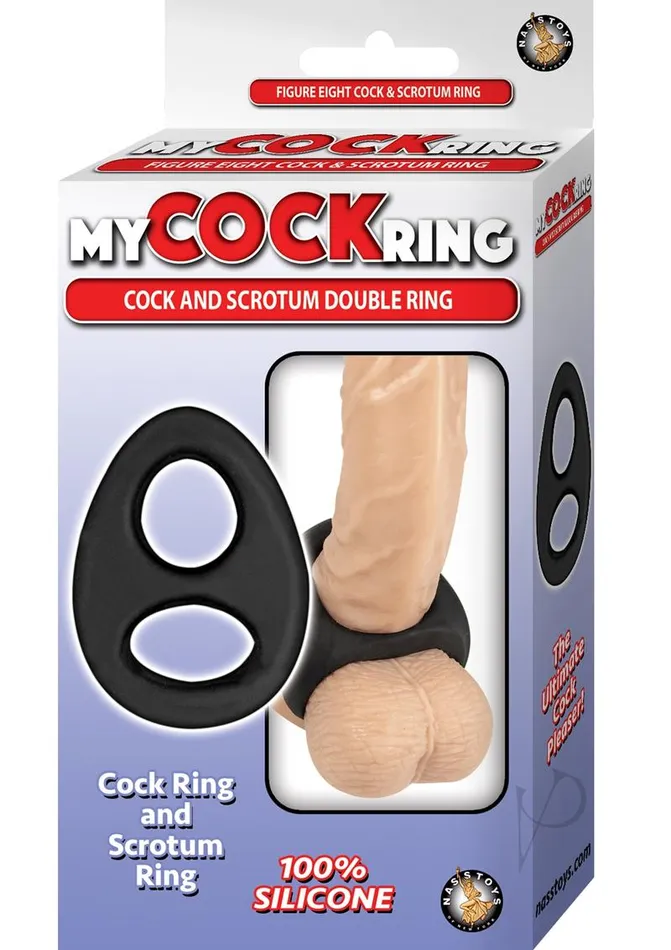 My Cockring Male Sex Toys My Cockring Double Ring Silicone Cock and Scrotum Ring My Cockring Male Sex Toys My Cockring Double Ring Silicone Cock and Scrotum Ring