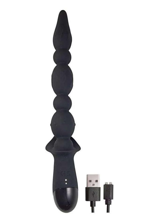 Nasstoys Vibrating Buttfuk Rechargeable Silicone Anal Wand Male Sex Toys